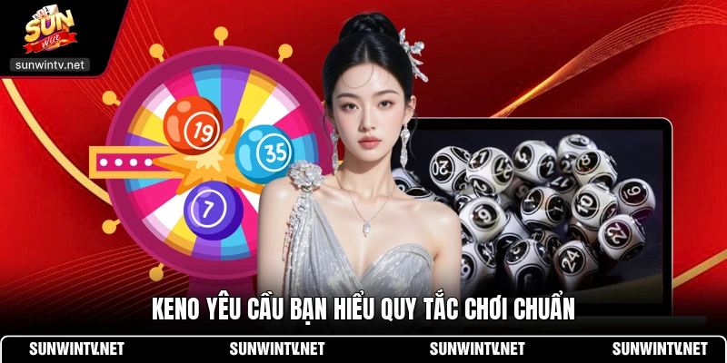 Keno yêu cầu bạn hiểu quy tắc chơi chuẩn